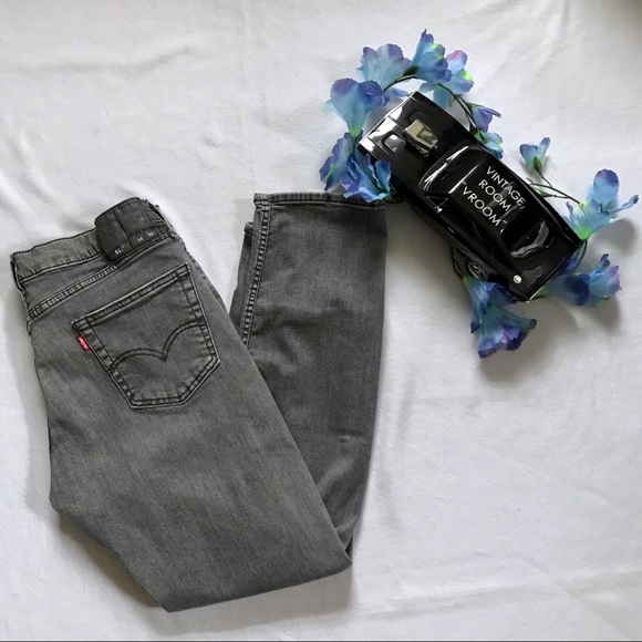 Levi's Other - Levi's 511 Slim Fit Gray Jeans for Men Size 34x30
